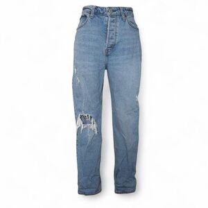 Abercrombie & Fitch Light Blue Relaxed Jeans